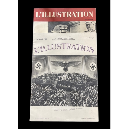 90 - 2 Copies of the l’Illustration 1938/1939