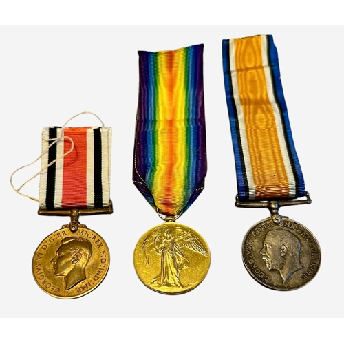 101 - WWI Medal Pair & Special Constabulary Medal To Christmas Stubbs Rifle Brigade