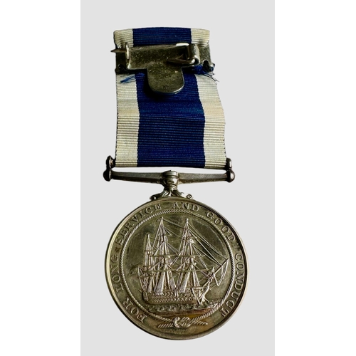 102 - Royal Navy Long Service Medal WEA1 P J F Smith D087016H