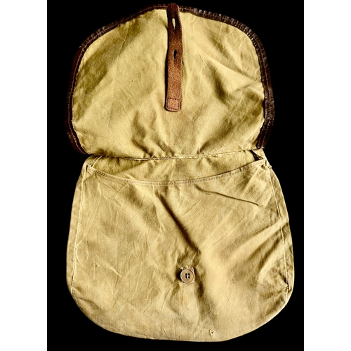 156 - WWII German Bag Named Maria Arras Size 20cm x 23.5cm