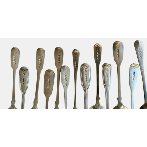 259 - 13 Silver Teaspoons Weight 280g