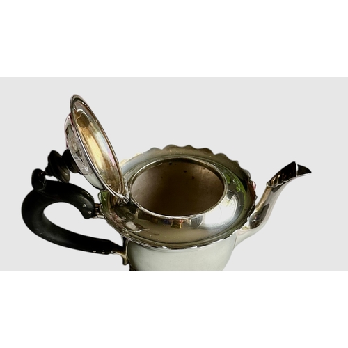 276 - Mappin & Webb Silver Teapot 1898 Weight 310g Size 13cm x 20cm x 11cm