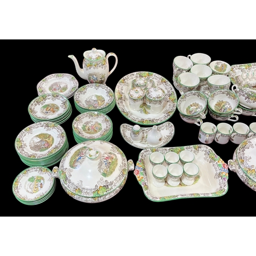 348 - A Large Collection of Copeland Spode Byron.