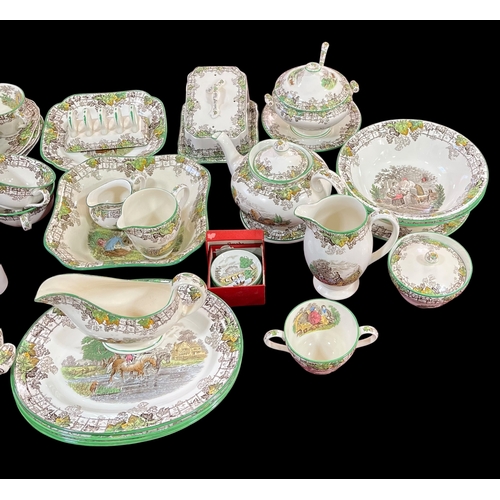 348 - A Large Collection of Copeland Spode Byron.