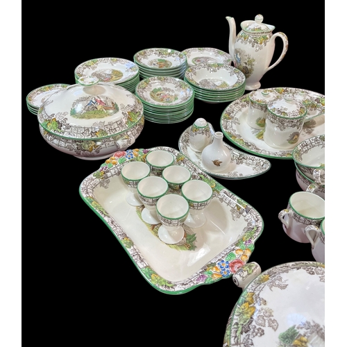 348 - A Large Collection of Copeland Spode Byron.