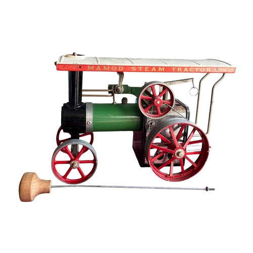 449 - Live Steam Mamod TE1A Traction Engine Model