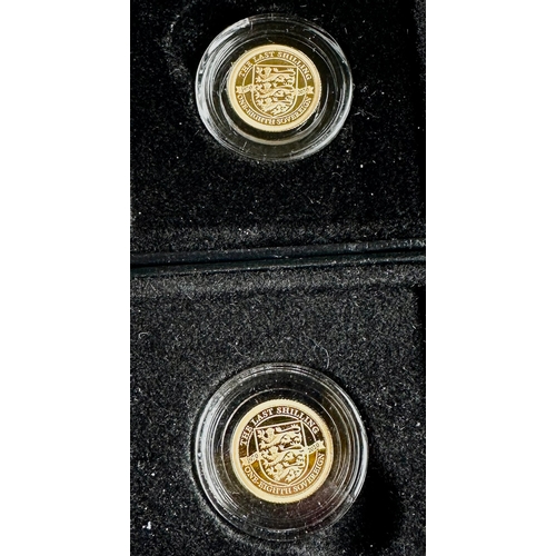 502 - 2 Gold Proof One-Eighth Sovereigns