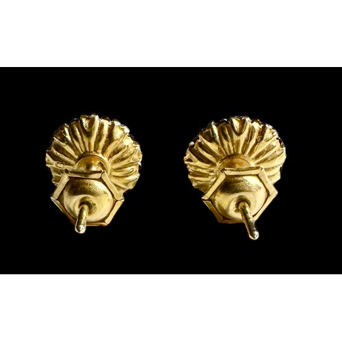 513 - 9ct Gold Earrings