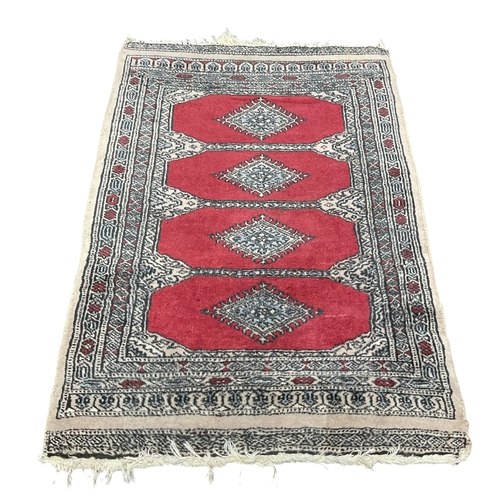 548 - Small Buchara Pakistan Rug 93x63cm