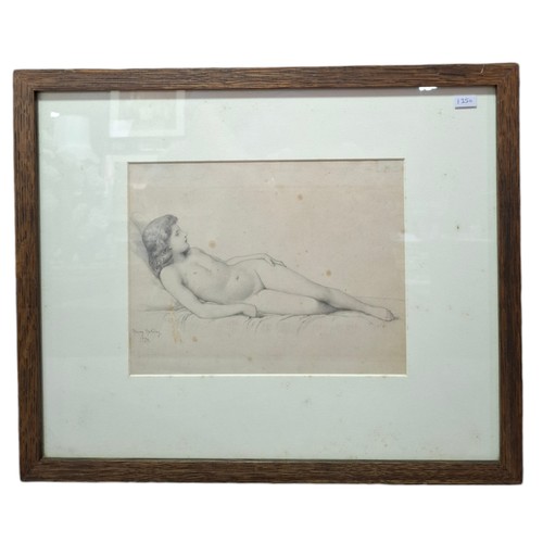 221 - Untitled Sketch 1874 Signed Henry Holiday 1839-1927