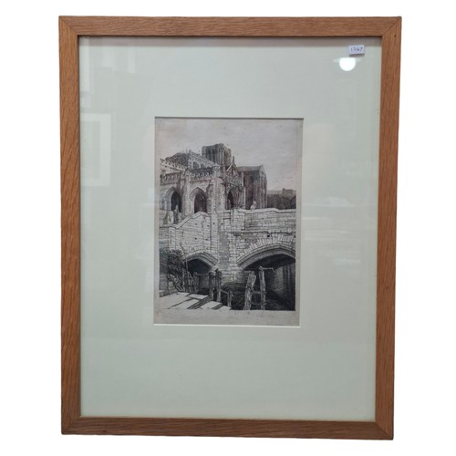 230 - 'Potter's Bow' 1924 Etching on Paper - F.L.M Griggs 1876-1938
Signed in Pencil F L Griggs lower Righ... 