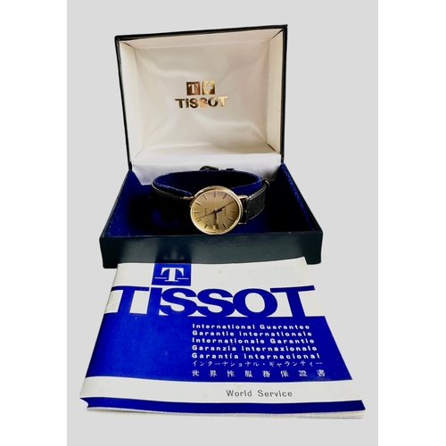 342 - Boxed Tissot Wristwatch With Papers