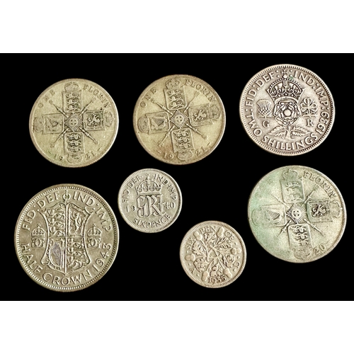 392 - British .500 Silver Coinage Weight 63.9g