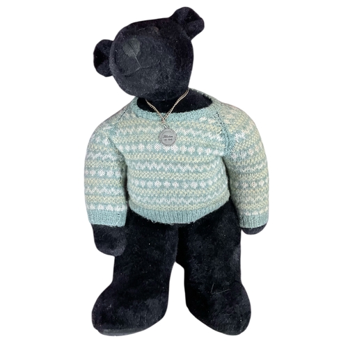 82 - Little Folk “Sebastian” Limited Edition Large Black Bear 1941/2000.