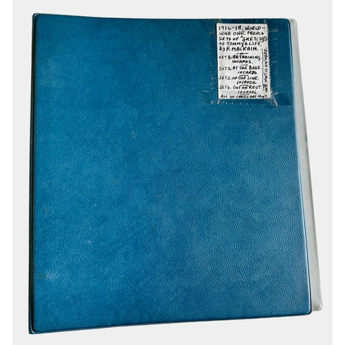 94 - 1916-1918 World War One Postcards “Sketches Of Tommys Life” By F Mackain Complete 4 Sets - Set 1 In ... 