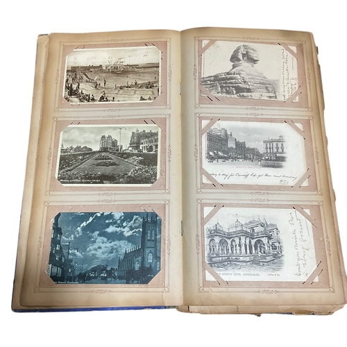 95 - 2 Edwardian Postcard Albums approx.120 Cards
