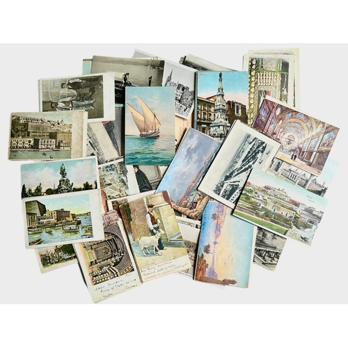 97 - Over One Hundred Vintage Postcards Of Malta