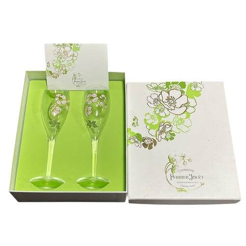 99 - A Boxed Set of Perrier-Jouet Champagne Glasses