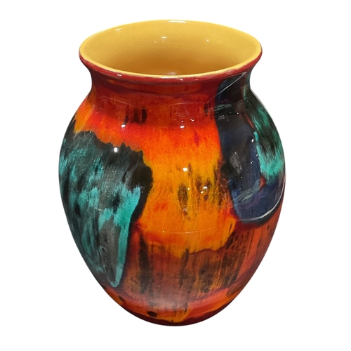 113 - Poole Pottery Vase 20cm Tall.