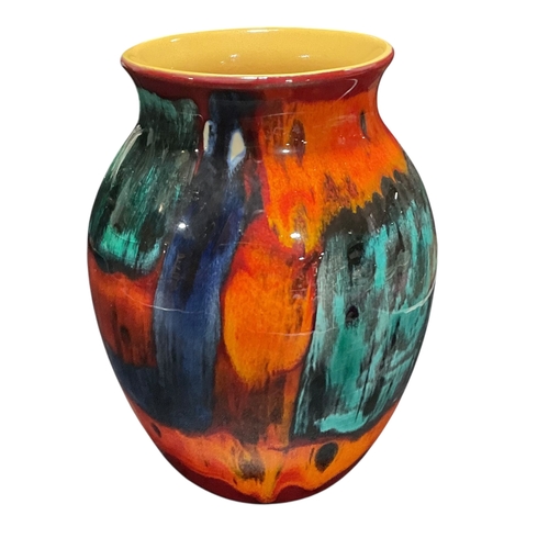 113 - Poole Pottery Vase 20cm Tall.