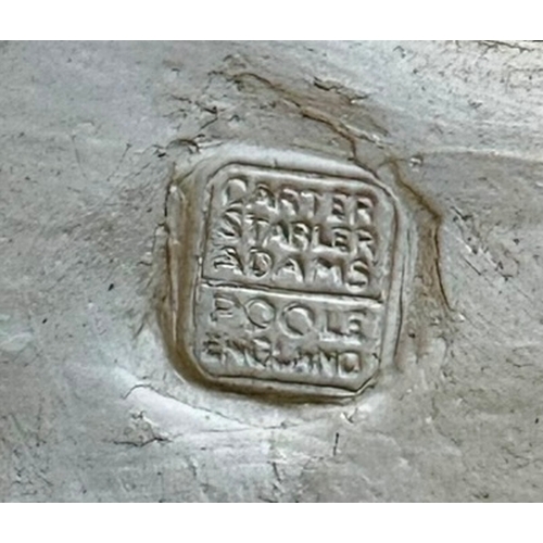 123 - Phoebe Stabler For Carter Stabler Adams Early Poole Pottery Figure Size 19.5cm x 10cm x 17.3cm