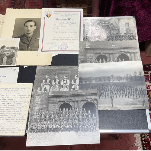 124 - Archive of Major Ivor Crosthwaite D.S.O. Grenadier Guards. Incl.  Distinguished Service Order  Certi... 