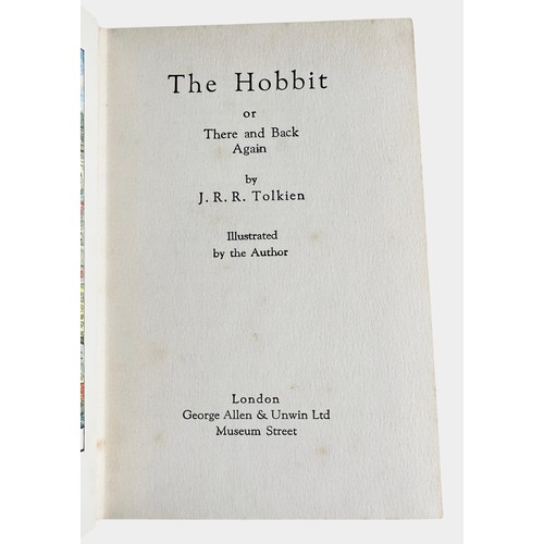126 - The Hobbit or There and Back Again - J. R. R. Tolkien - Illustrated by the Author - Printed in Great... 
