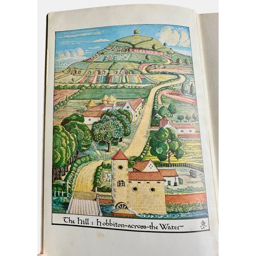 126 - The Hobbit or There and Back Again - J. R. R. Tolkien - Illustrated by the Author - Printed in Great... 