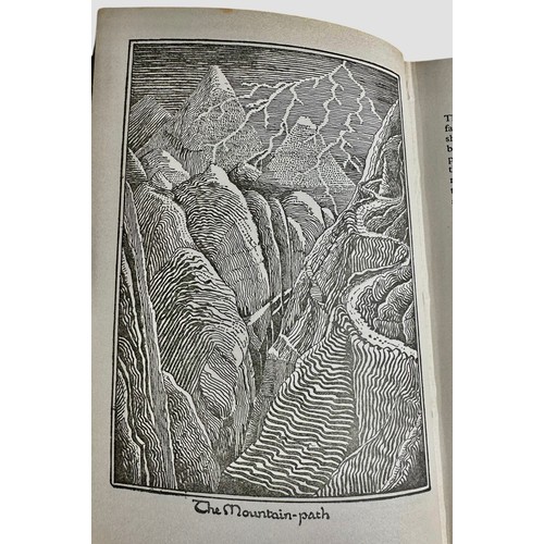 126 - The Hobbit or There and Back Again - J. R. R. Tolkien - Illustrated by the Author - Printed in Great... 