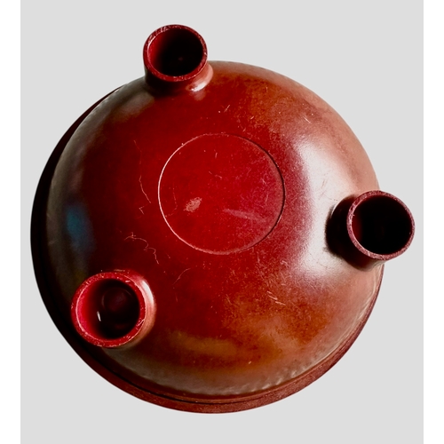 203 - Bakelite Dish 1937 Coronation County Borough Of Doncaster. Alderman S Morris J P Mayor Size 11.3cm x... 