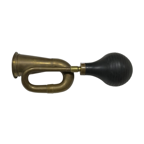 216 - Vintage Brass Bulb Car Horn