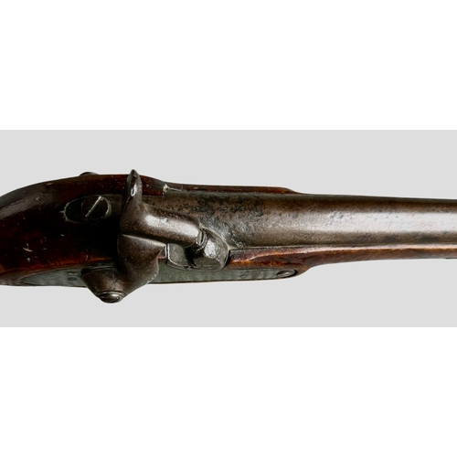 217 - A Victorian Percussion Cap Pistol LSA Co (London Small Arms) Lock 1871 Swivel Ram Rod Size 39cm x 10... 