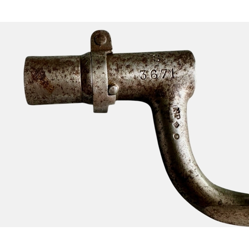 225 - Belgium M1867/41 Albini-Braendlin Bayonet Belgium 1st Lancier Regiment Length 53.7cm