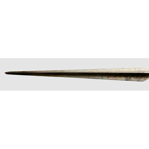 225 - Belgium M1867/41 Albini-Braendlin Bayonet Belgium 1st Lancier Regiment Length 53.7cm