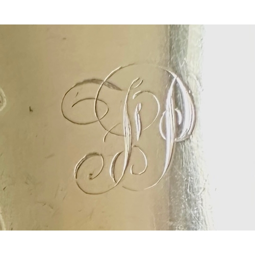 228 - Georgian Silver Tankard London 1810 Rebecca Emes & Edward Barnard Weight 163g Size 7.5cm x 9.5cm x 6... 