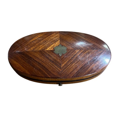 254 - Antique Etui Sewing Kit Cased A/F With 3 Silver Thimbles