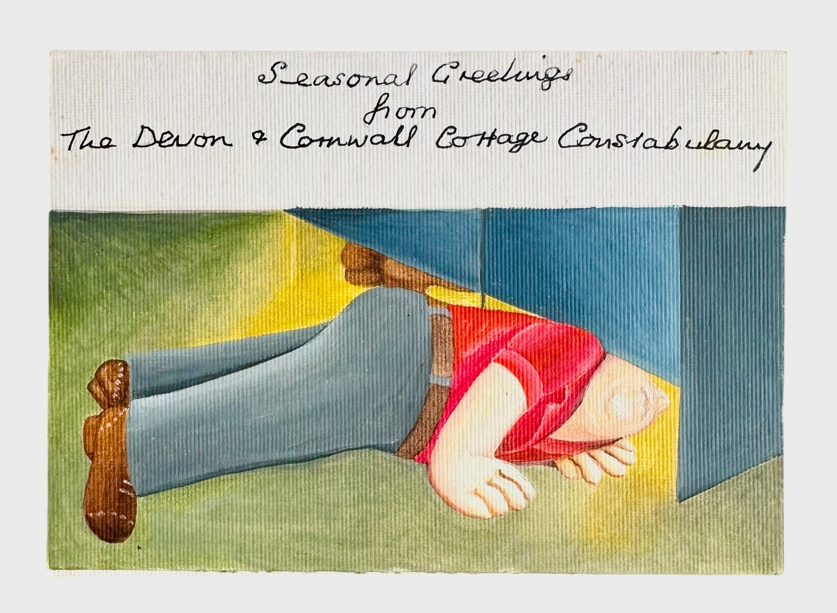 Beryl Cook (1926-2008) Original Art Work To Friend Tony Martin Size 18 ...