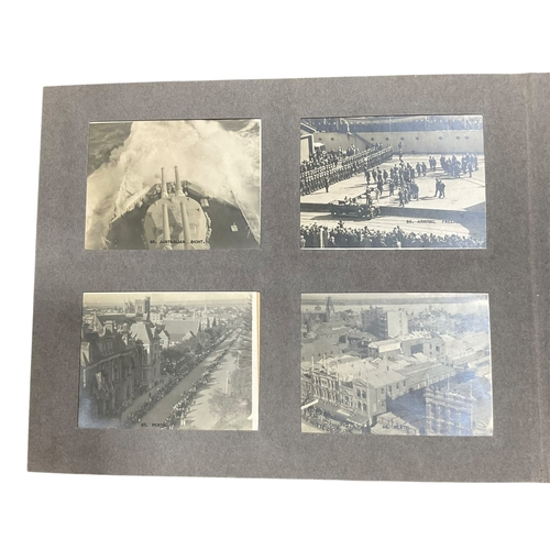A Cloth-Bound Album Containing Small-Format Photographs - Royal Visit ...