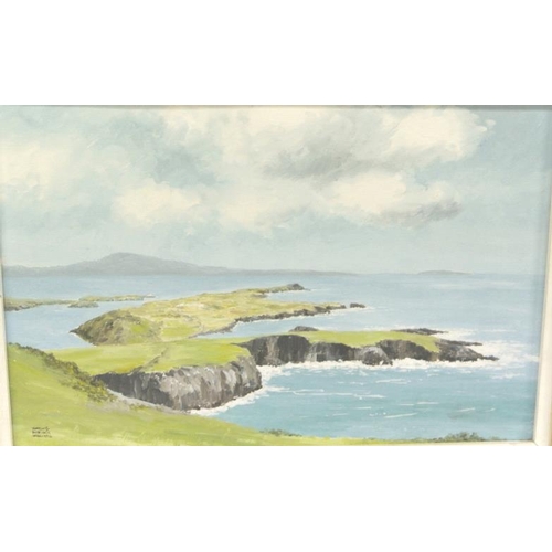 193 - Terence Attridge Williams 'Crookhaven Headland' oil on board  29 x 46cm signed