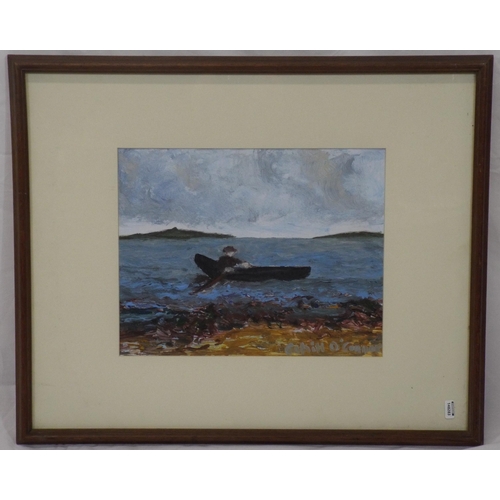 300 - Cahill O'Connor 'Curragh' oil on board 30x36cm signed