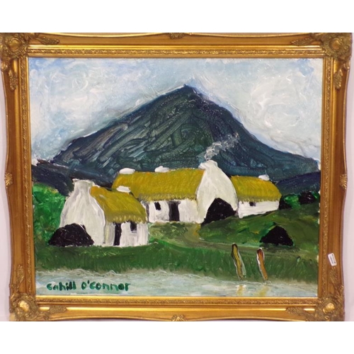 230 - Cahill O'Connor 'West Ireland' oil on board 50x60cm signed