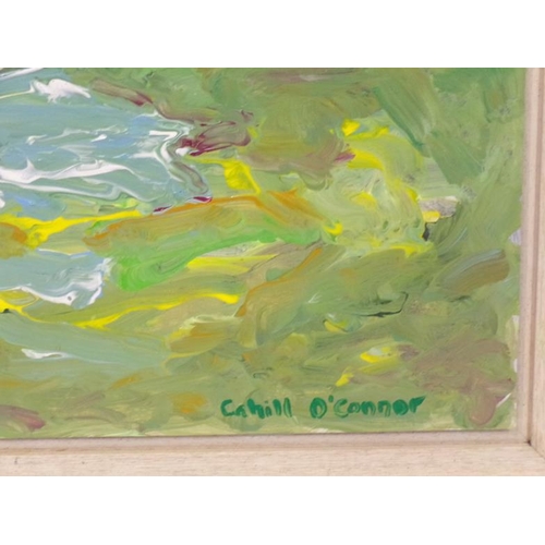 239 - Cahill O'Connor  'Killarney Lakes' oil on board 58x58cm signed