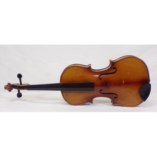 23 - Vintage violin, no strings