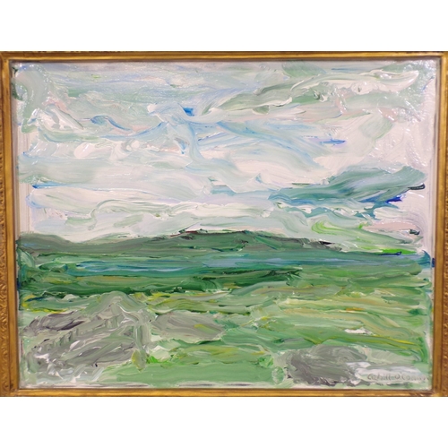 303 - Cahill O'Connor 'West coast, Ireland' oil on board 40x50cm signed