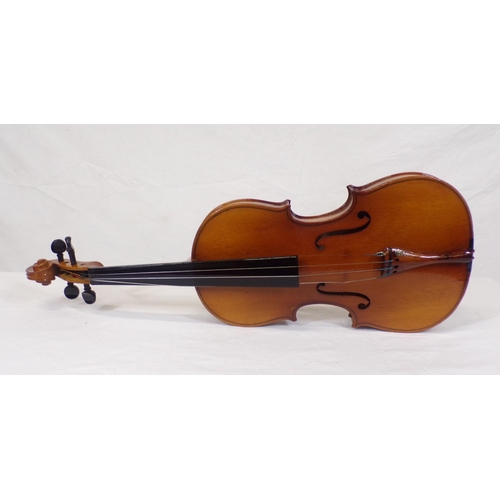 43 - Vintage violin with strings