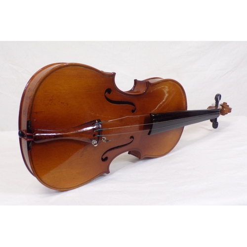 43 - Vintage violin with strings