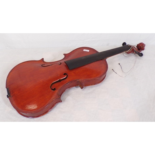 58 - Vintage viola by Louis Fussell, Bedford