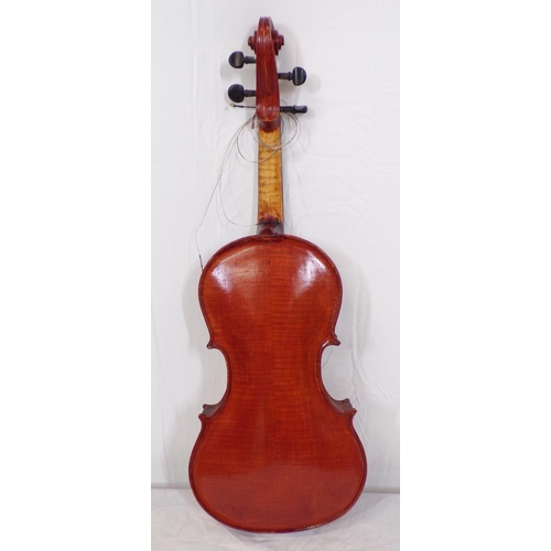 58 - Vintage viola by Louis Fussell, Bedford