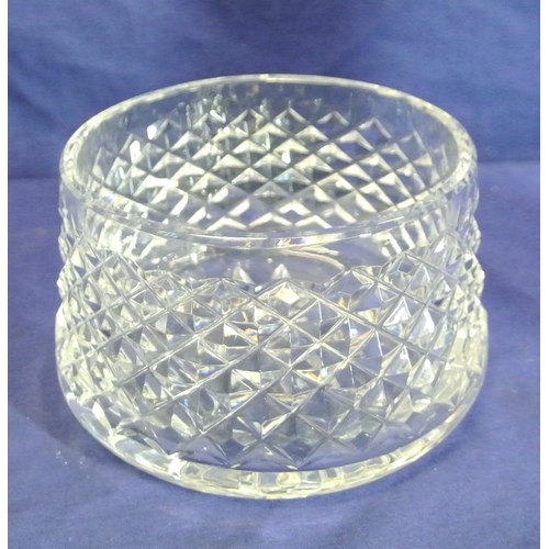 154 - Waterford Crystal small round bowl with angled sides