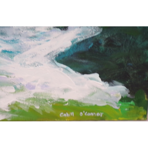 260 - Cahill O'Connor 'Storm' oil on canvas 80x100cm signed